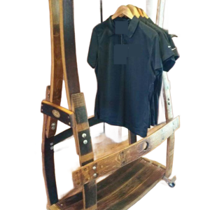Porte manteaux en douelles de barriques