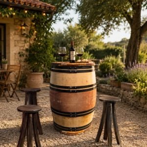 Pack Tonneaux + Tabourets